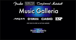 Desktop Screenshot of musicgalleria.com